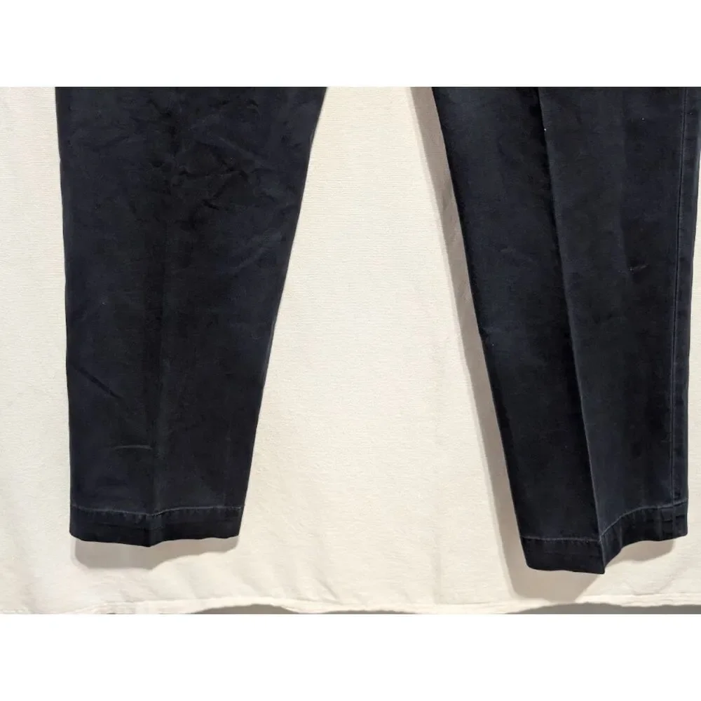 Polo Ralph Lauren Ethan Pants 100% Cotton Navy Blue Red Pony Men's Size 40x32